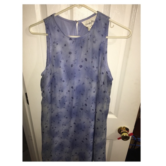 Blue floral dress - Picture 1 of 6